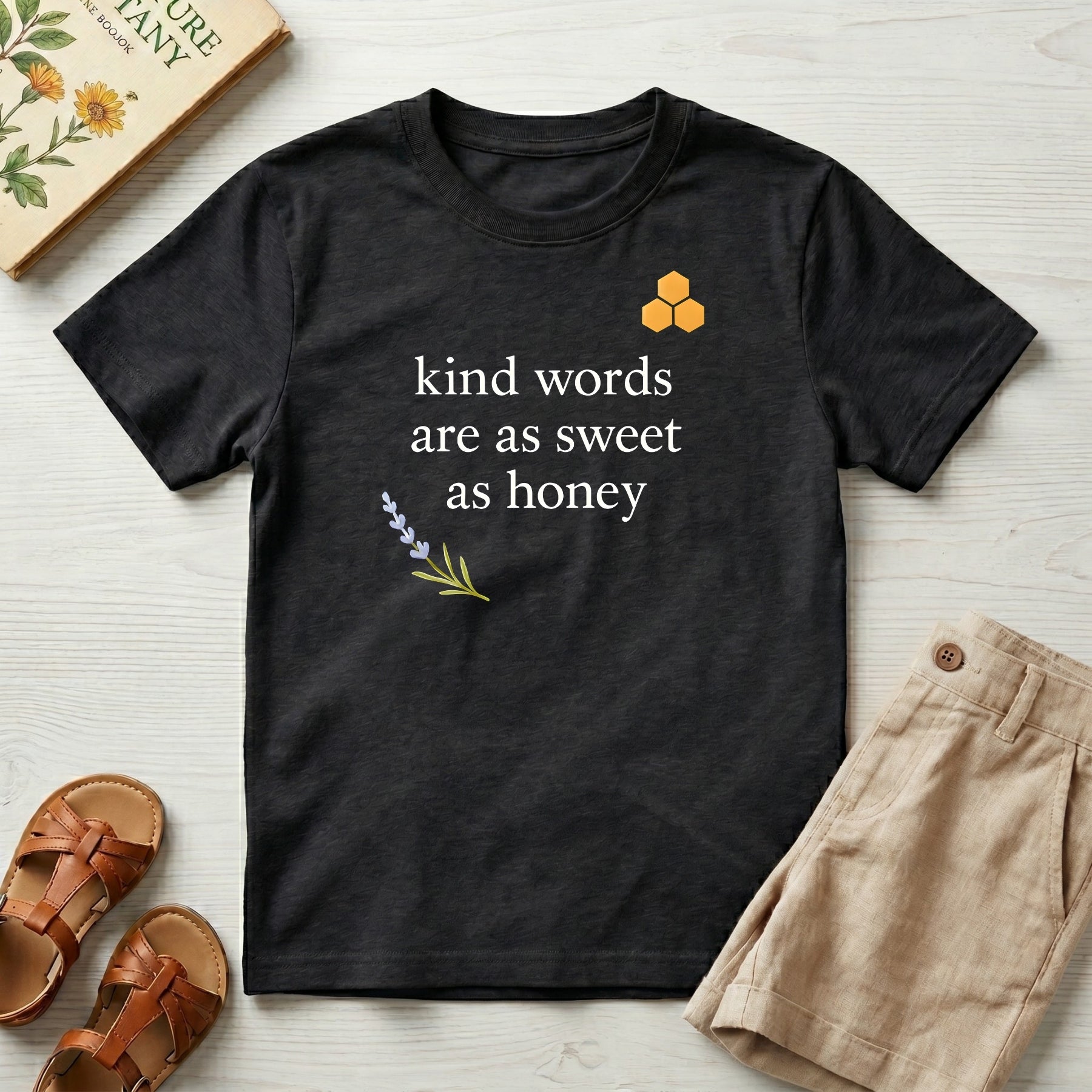 Kids: "Kind Words II" Organic T-Shirt