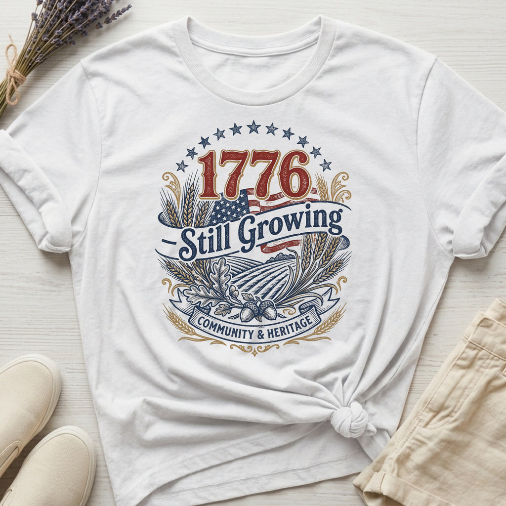 1776 Still Growing Organic T-Shirt