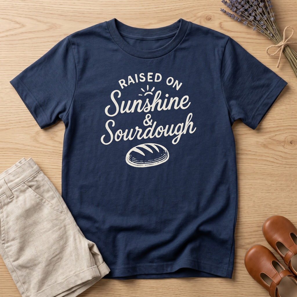 Kids: "Raised On Sunshine" Organic T-Shirt