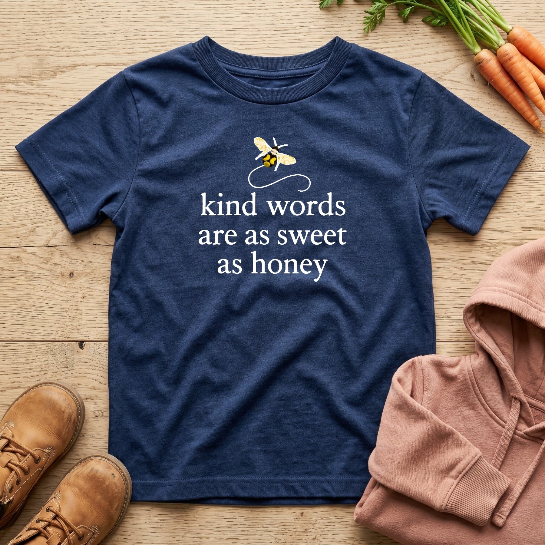 Kids: "Kind Words" Organic T-Shirt