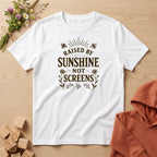 Kids: "Raised By Sunshine" Organic T-Shirt