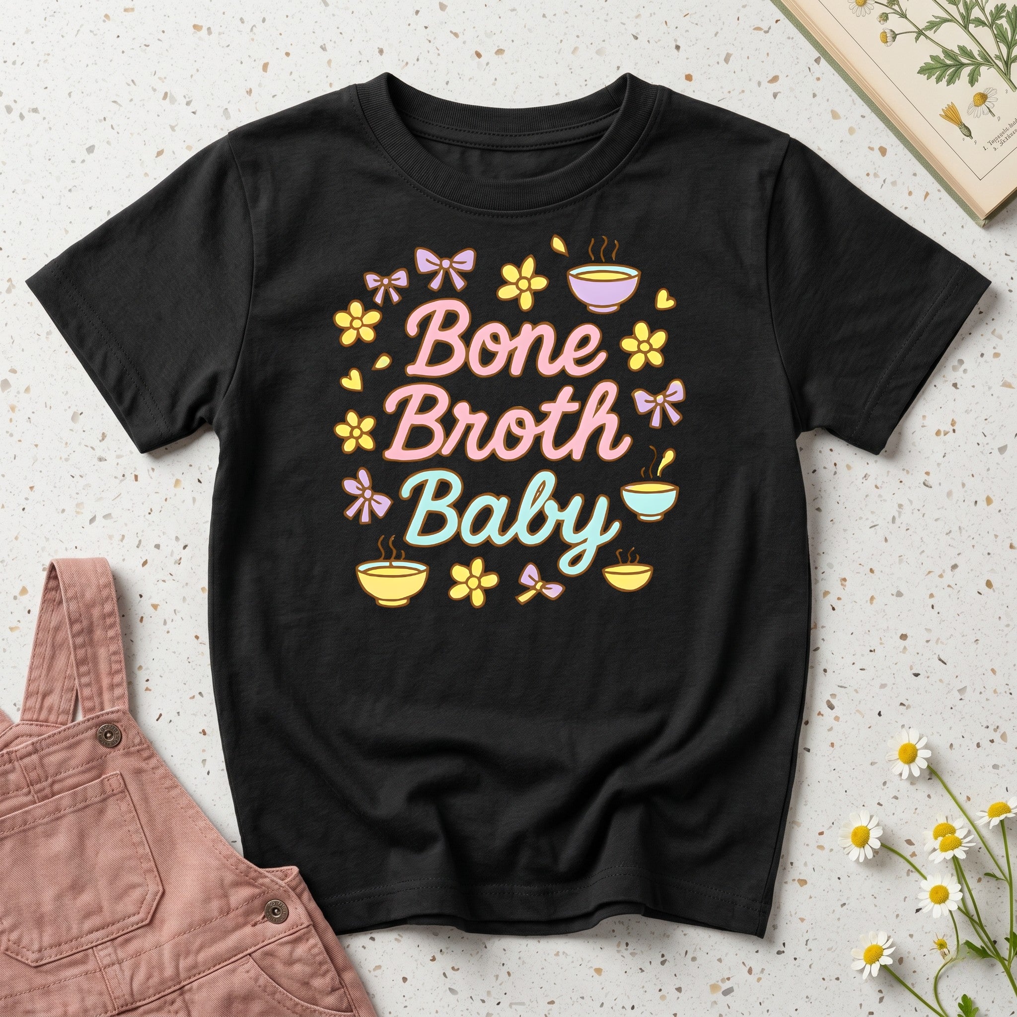 Kids: "Bone Broth Baby" Organic T-Shirt