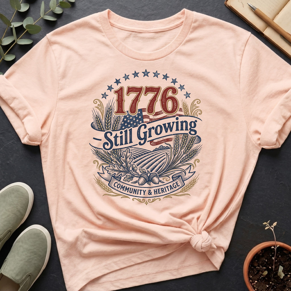 1776 Still Growing Organic T-Shirt