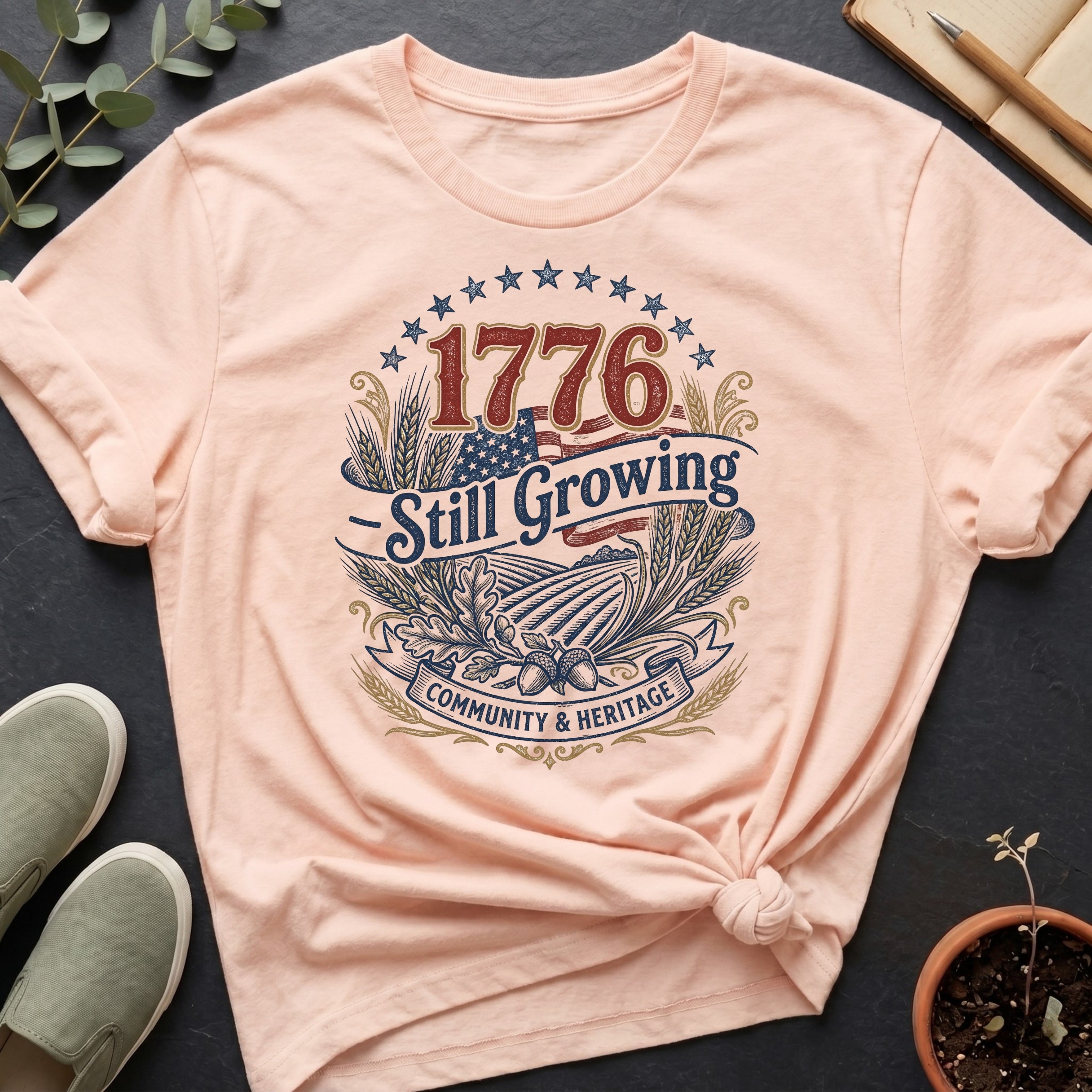 1776 Still Growing Organic T-Shirt