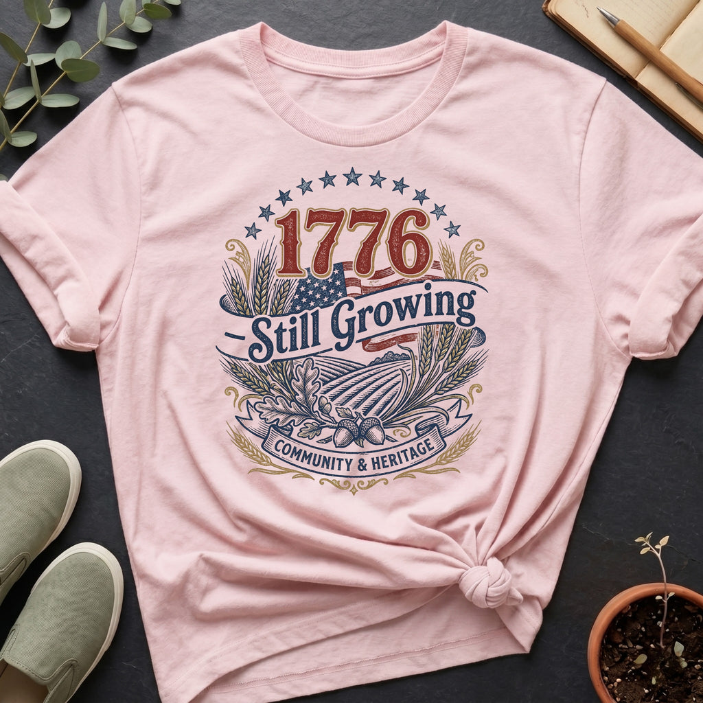 1776 Still Growing Organic T-Shirt