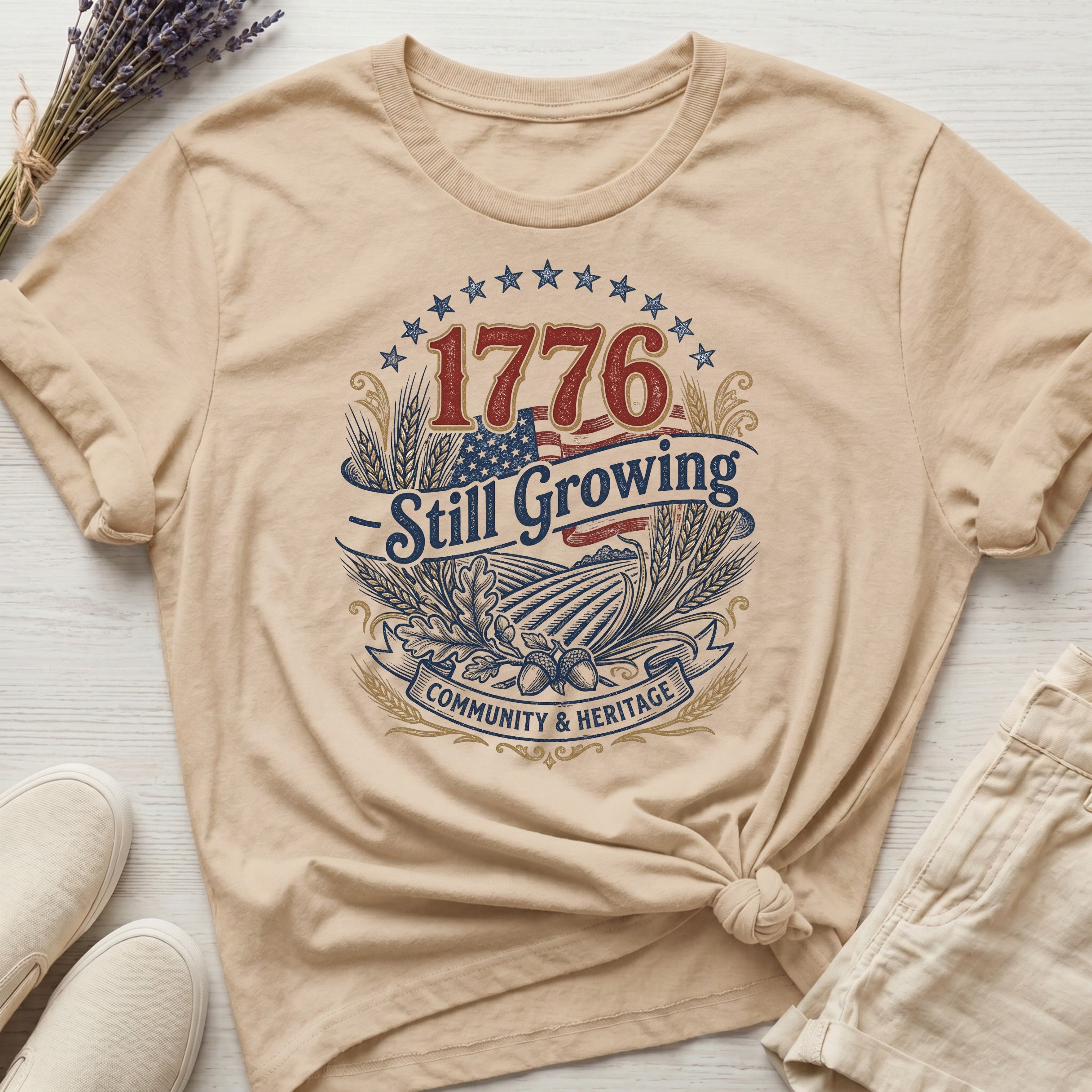 1776 Still Growing Organic T-Shirt