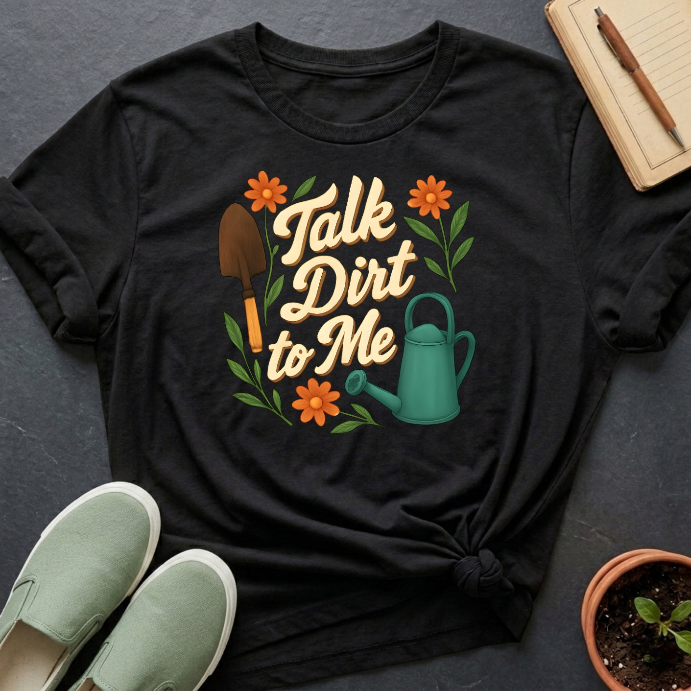 Talk Dirt To Me Organic T-Shirt