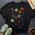 Pressed Flowers III Organic T-Shirt