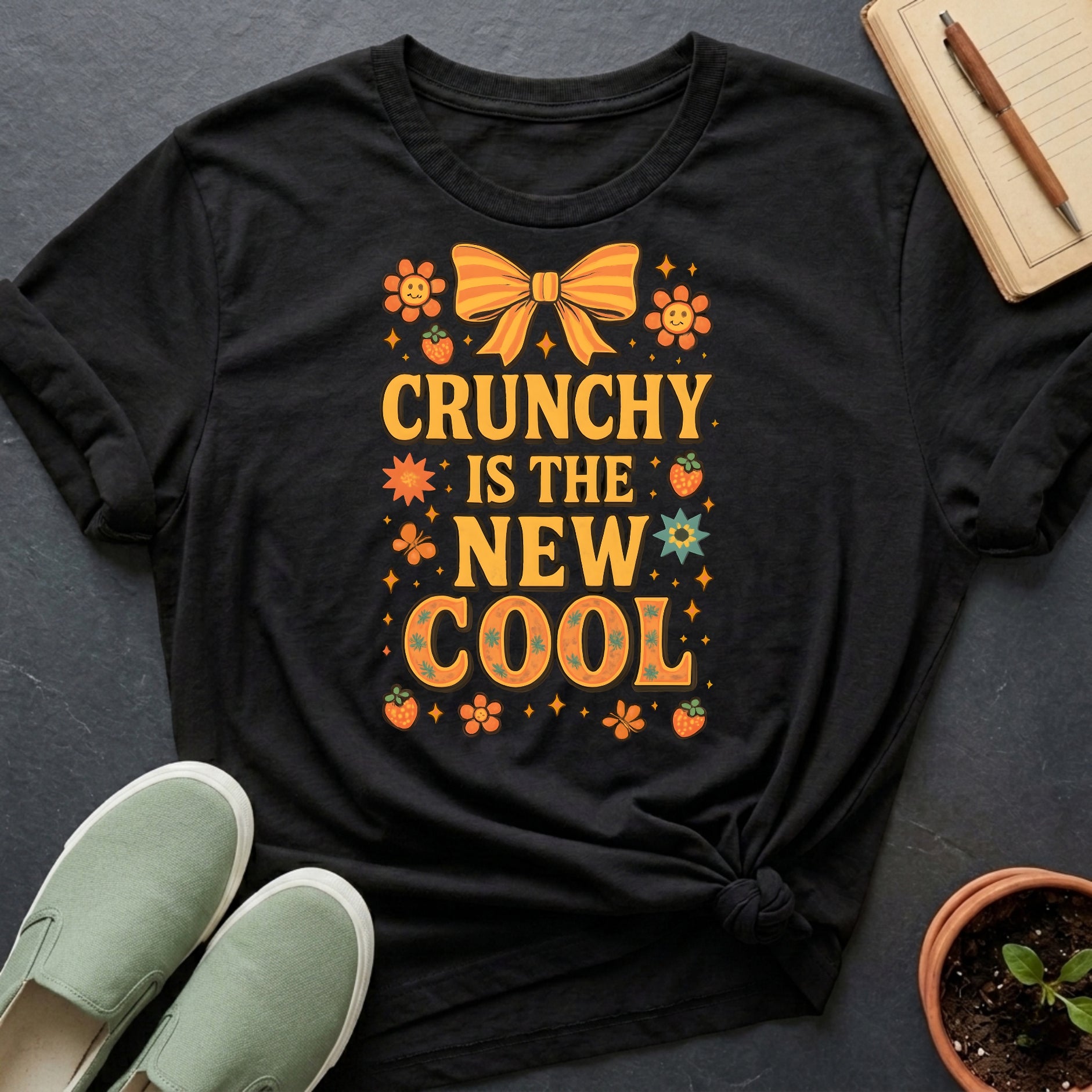 Crunchy Is The New Cool Organic T-Shirt