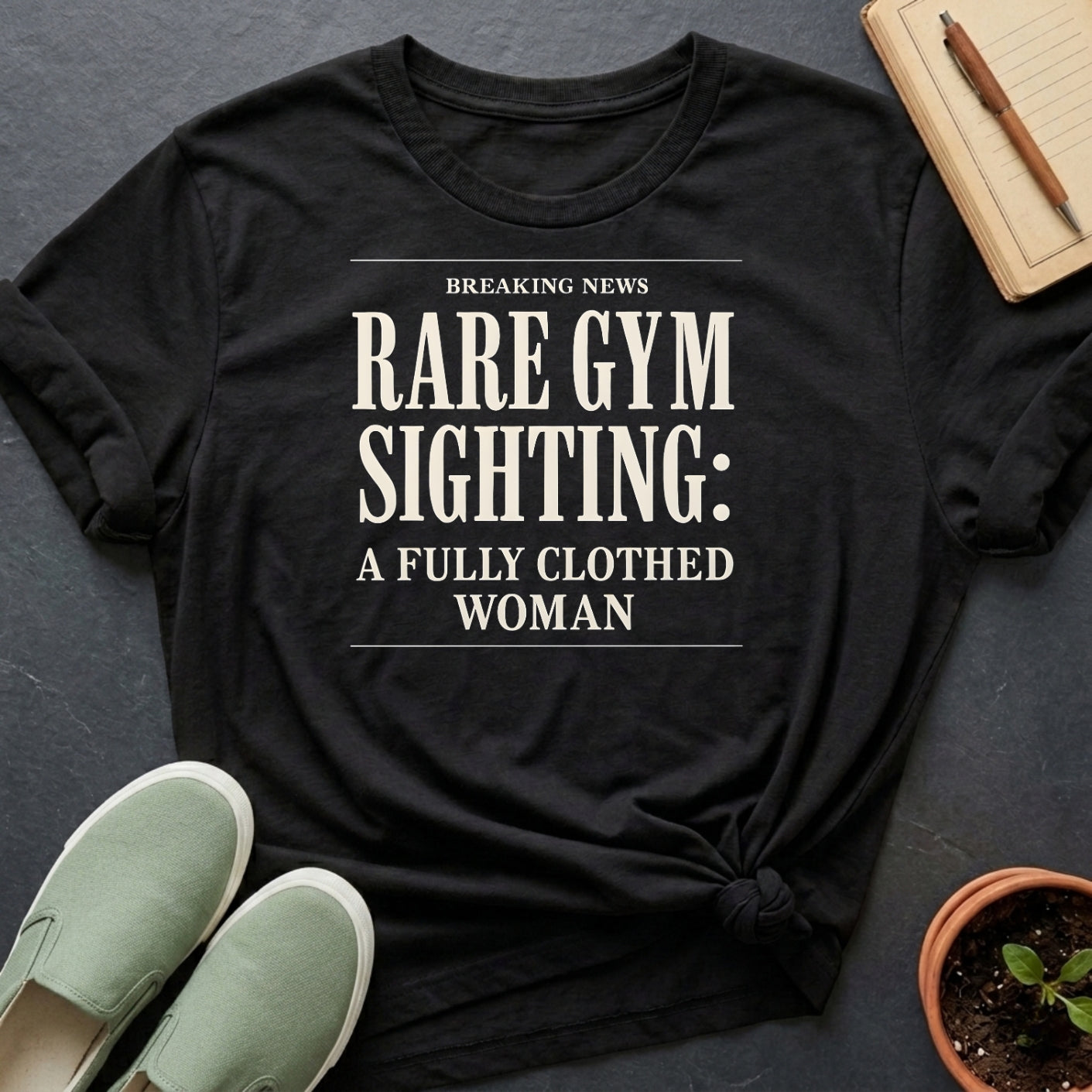 Rare Gym Sighting III Organic T-Shirt
