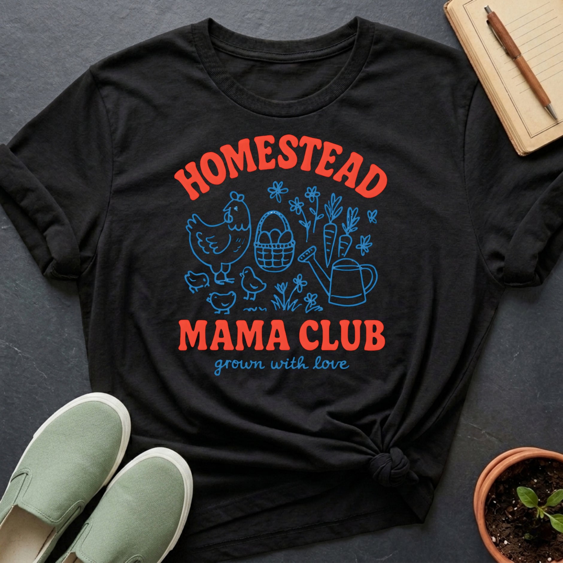 Homestead Mama Club Organic T-Shirt