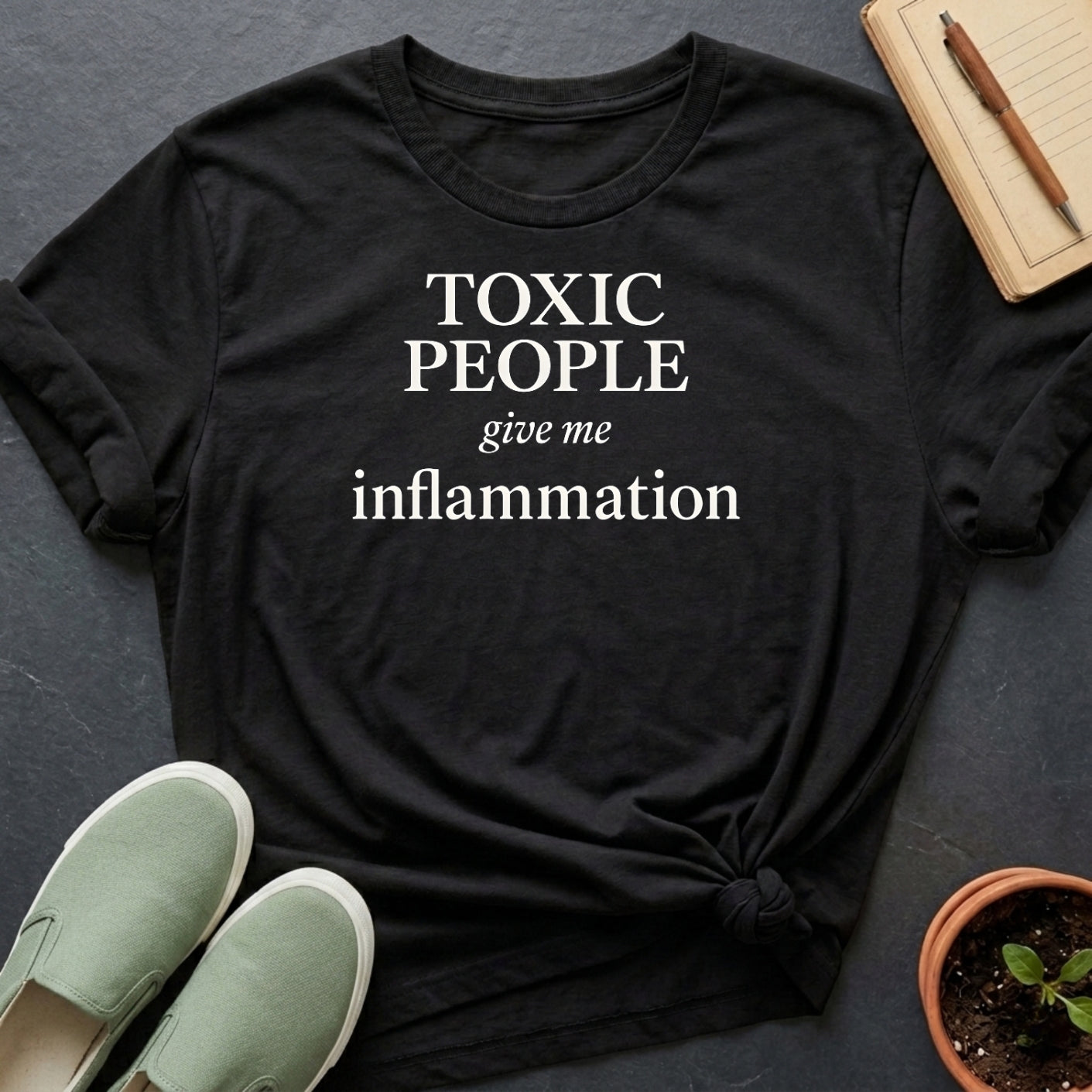 Toxic People III Organic T-Shirt