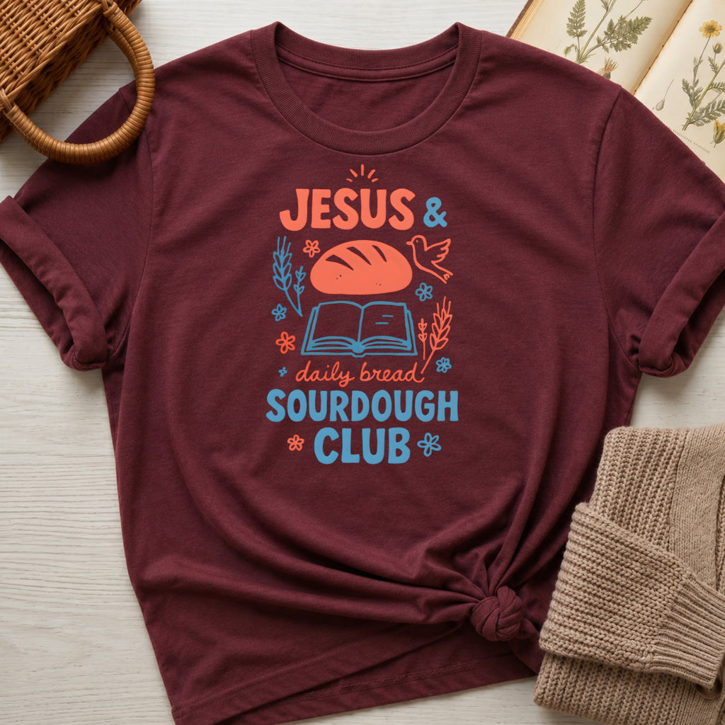 Jesus & Sourdough Club Organic T-Shirt