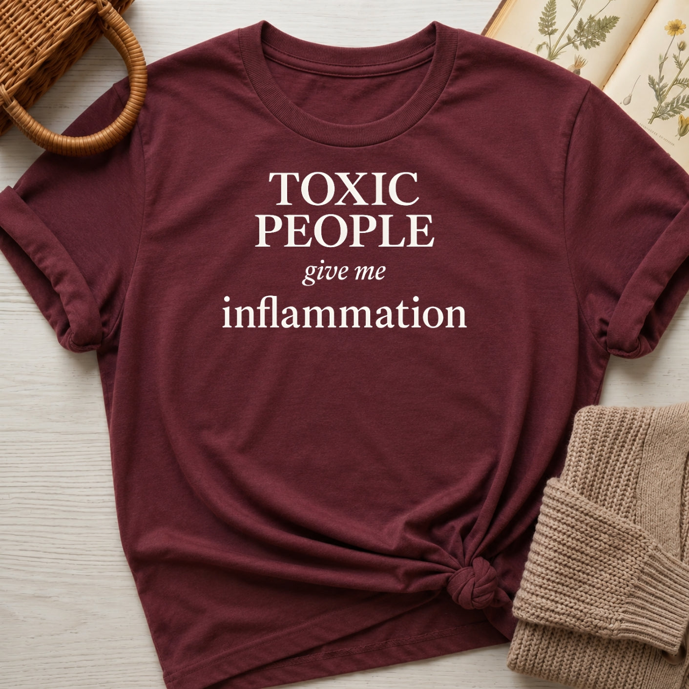 Toxic People III Organic T-Shirt