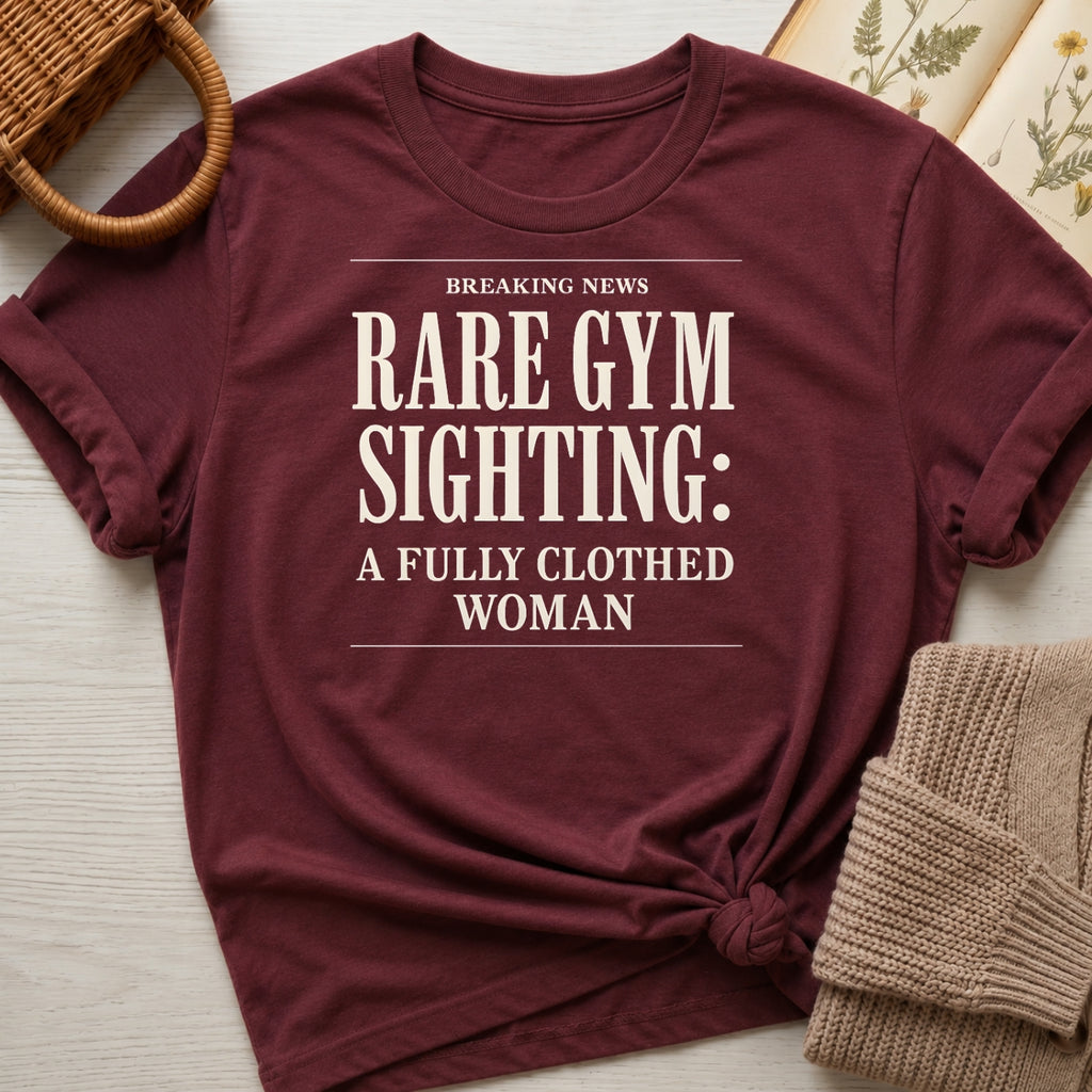 Rare Gym Sighting III Organic T-Shirt