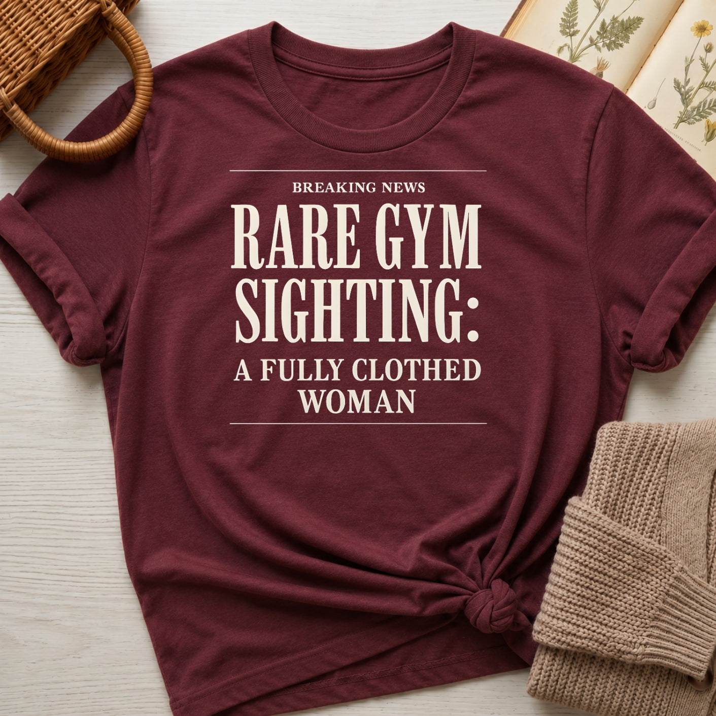 Rare Gym Sighting III Organic T-Shirt