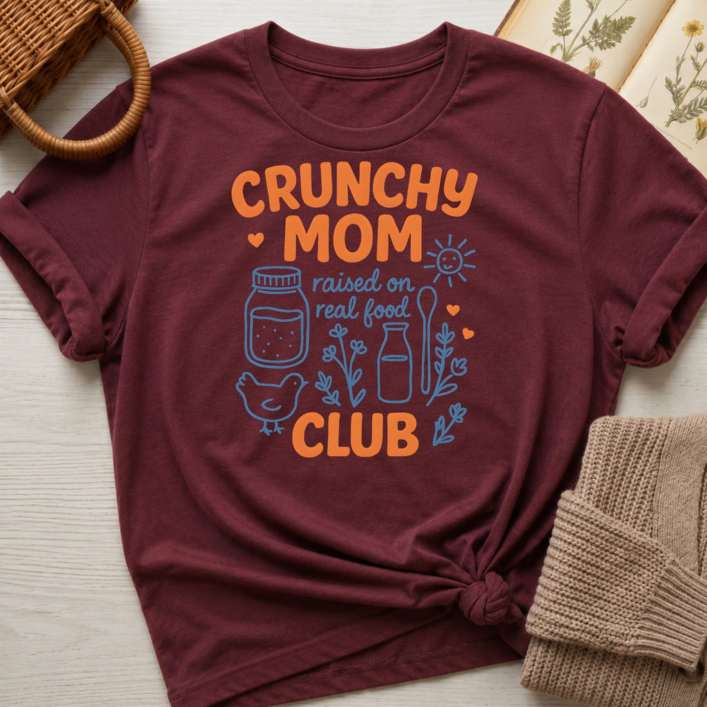 Crunchy Mom Club Organic T-Shirt