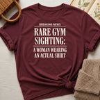 Rare Gym Sighting Organic T-Shirt