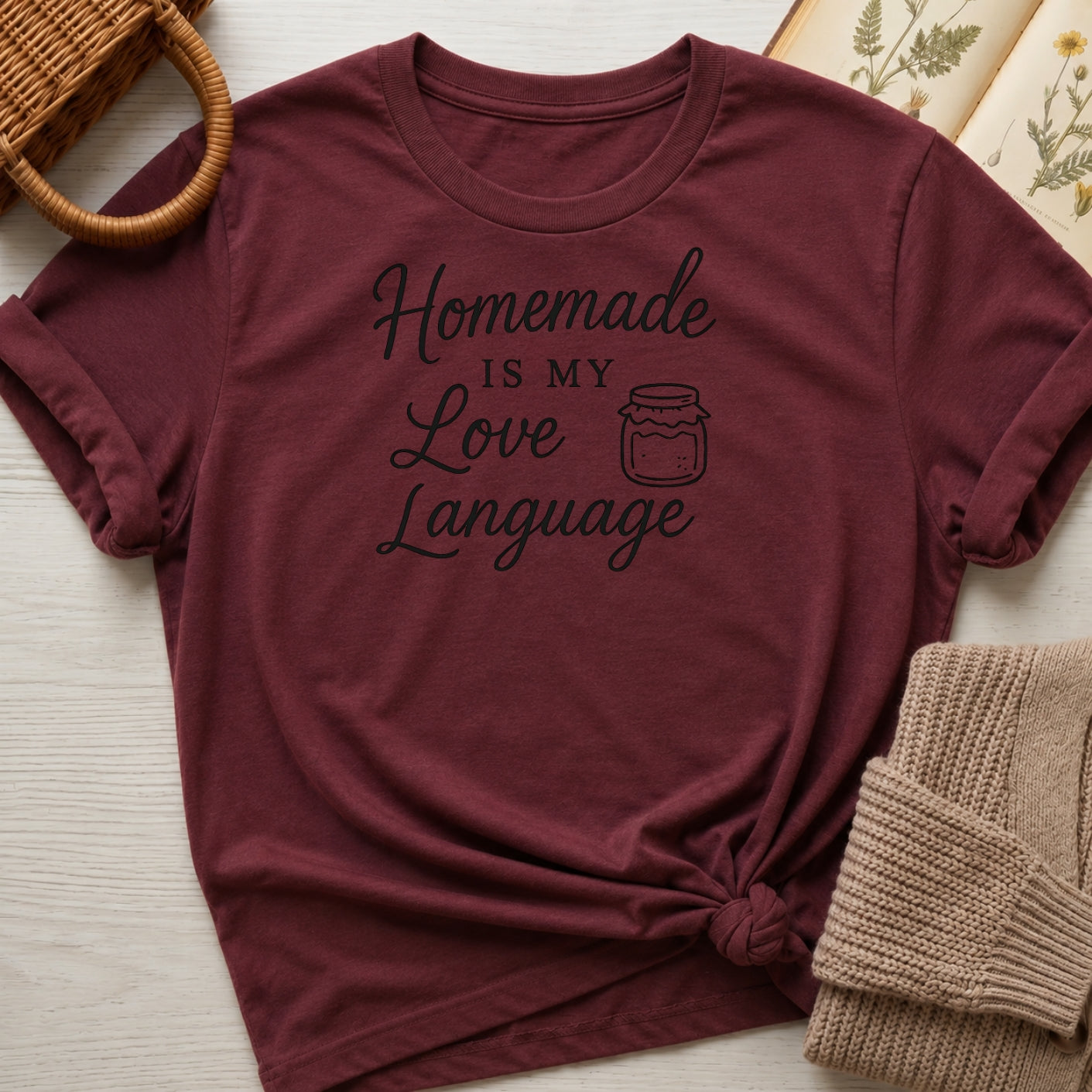 My Love Language Organic T-Shirt