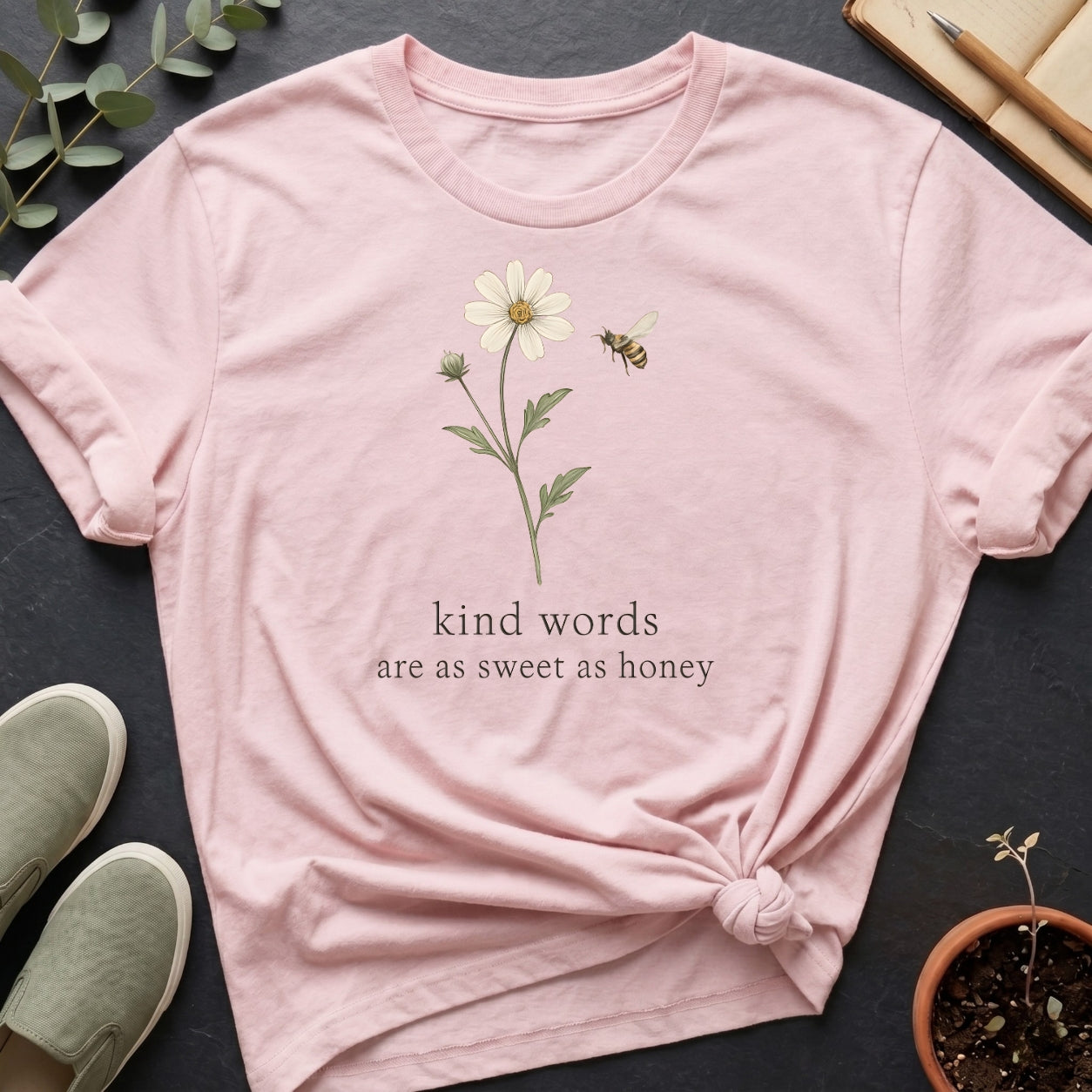 Kind Words III Organic T-Shirt