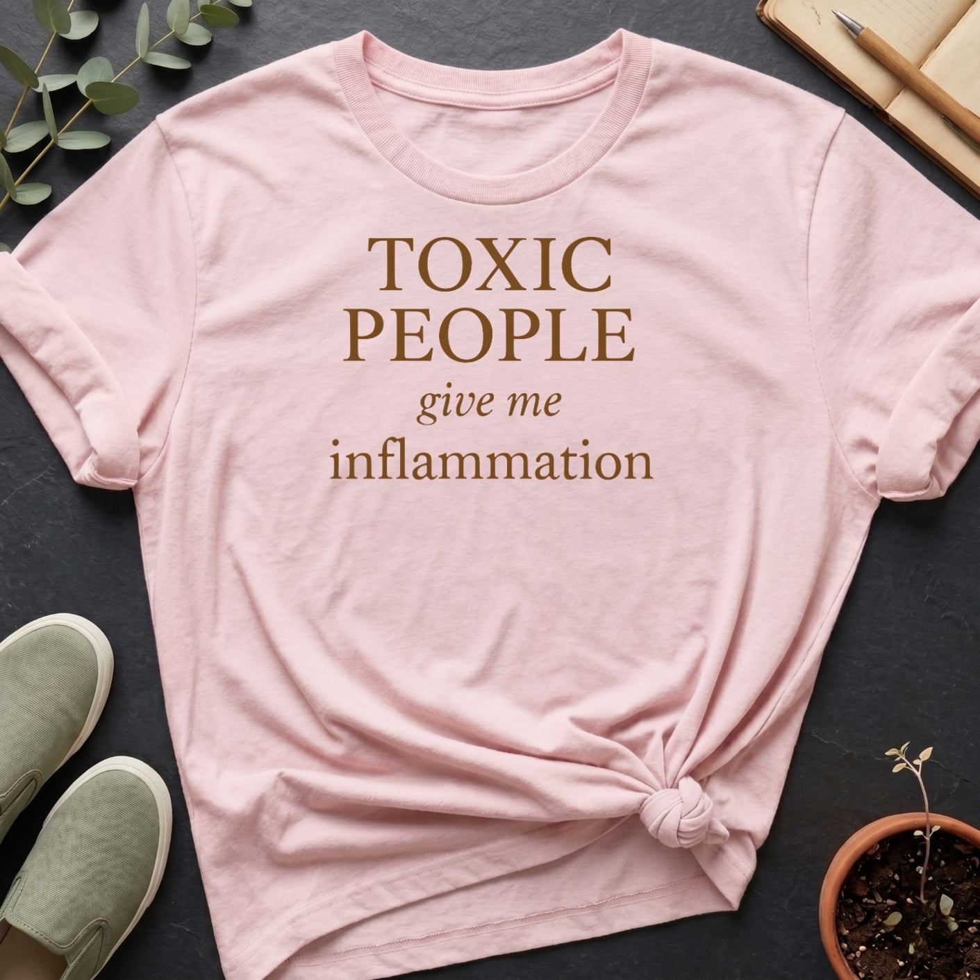 Toxic People II Organic T-Shirt