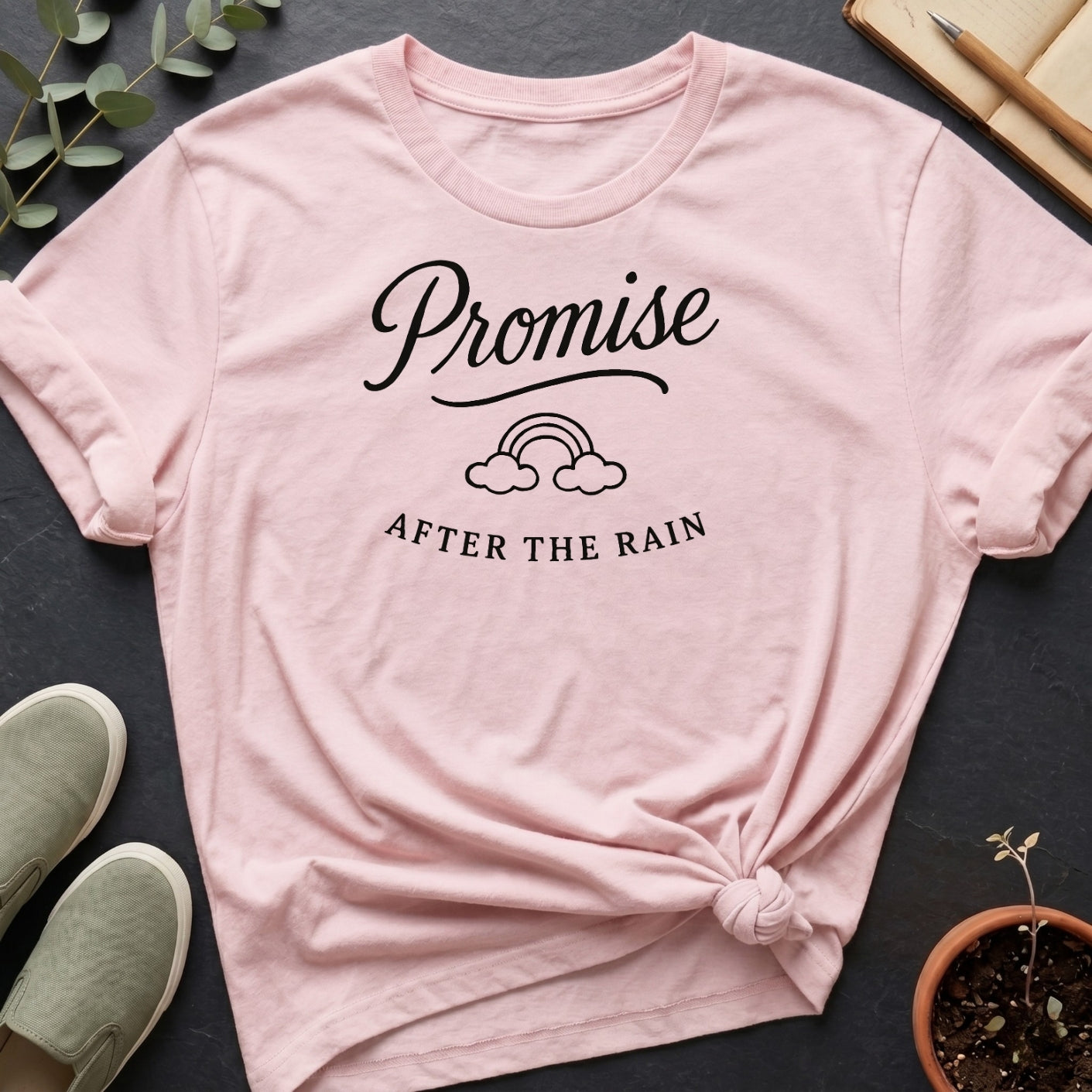 Promise After The Rain Organic T-Shirt