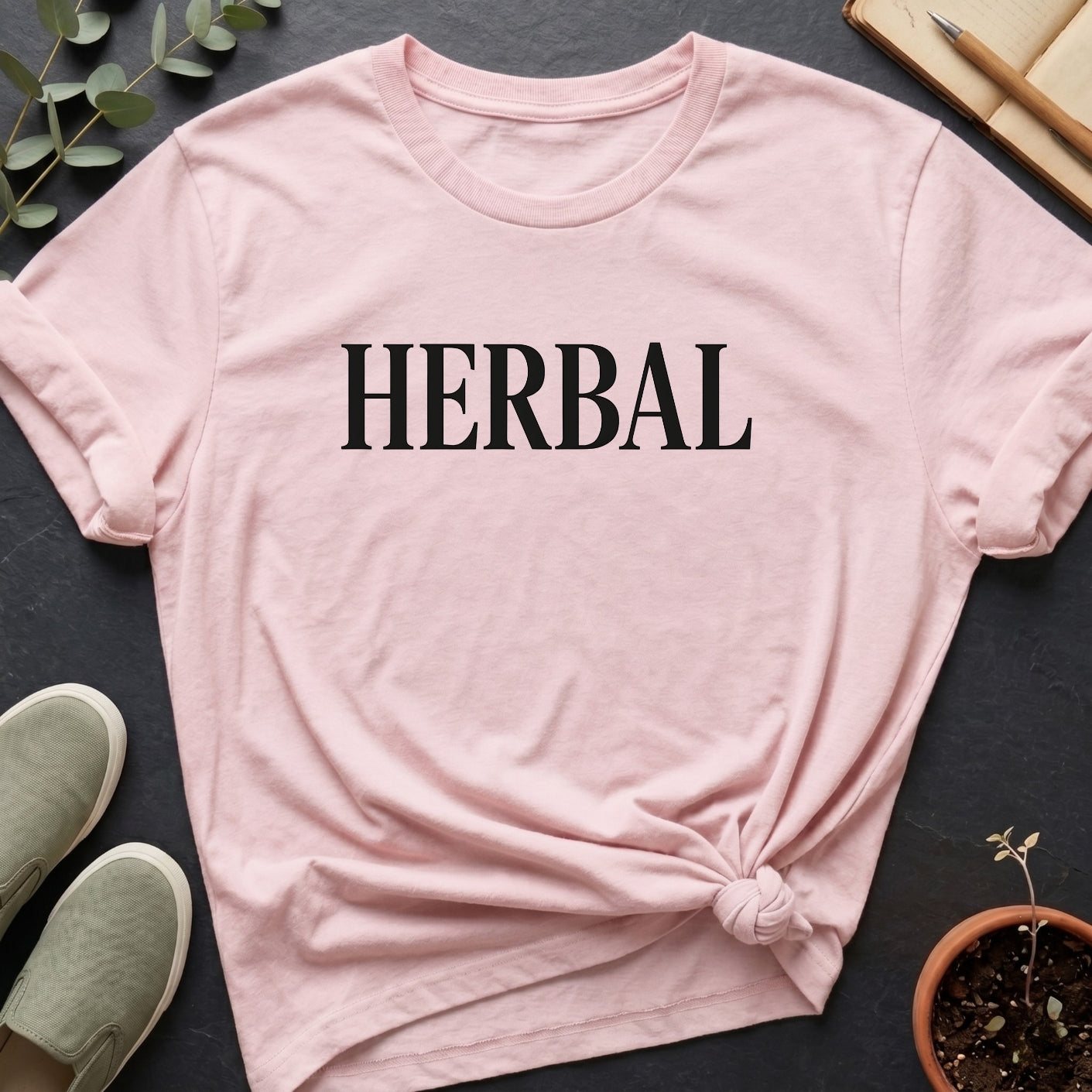 Herbal" Organic T-Shirt