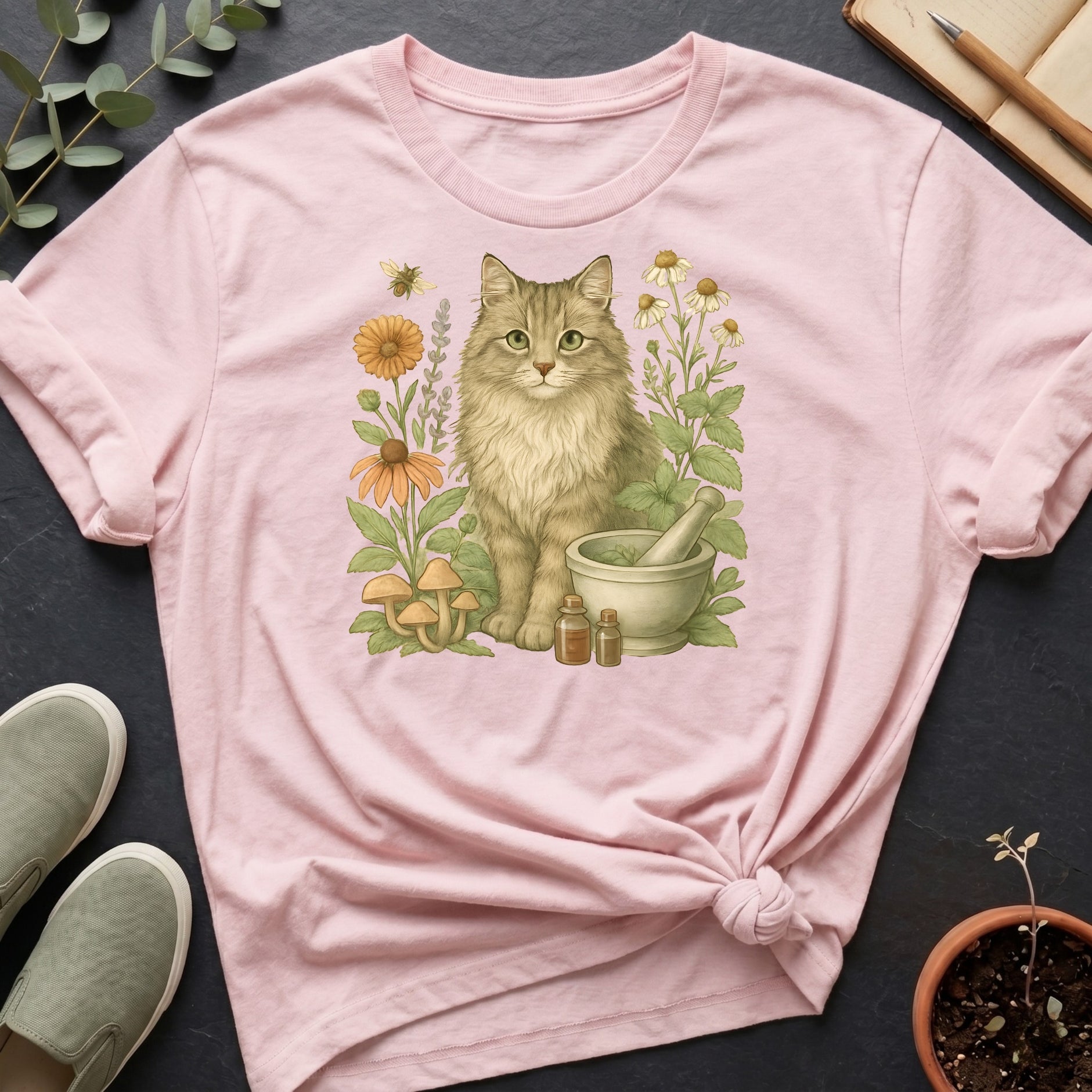 Homestead Cat Organic T-Shirt