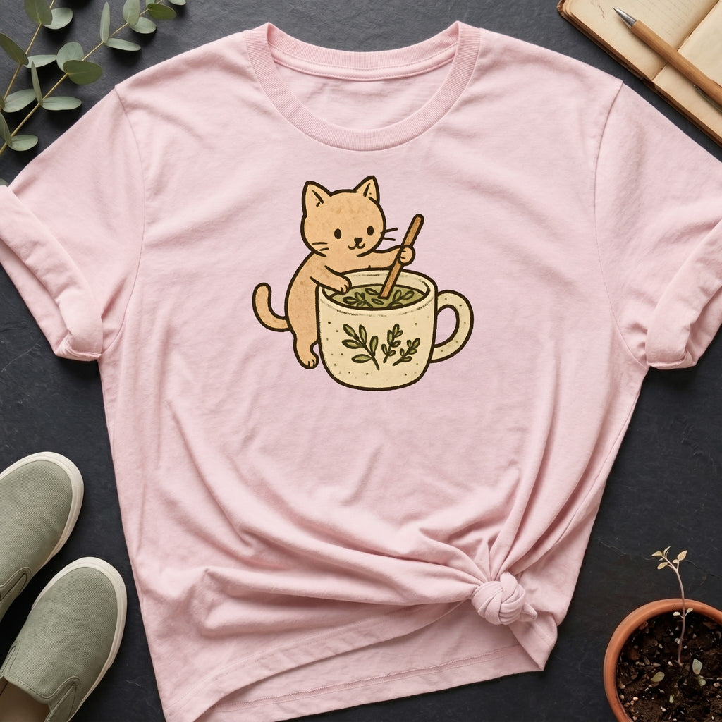 Kittens & Tea Organic T-Shirt