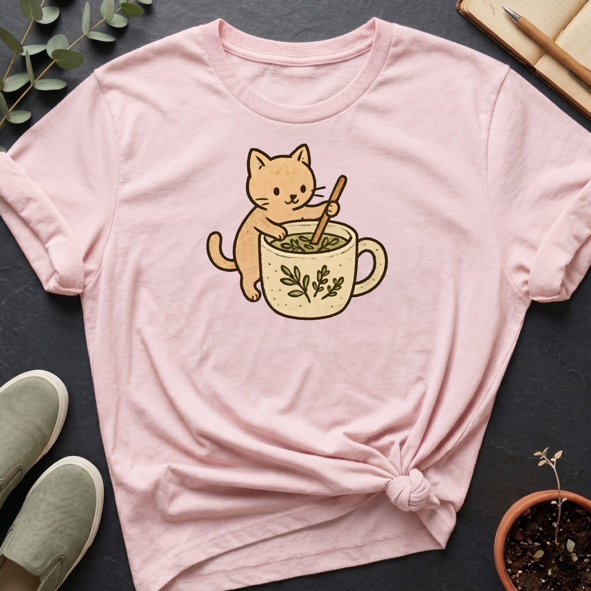 Kittens & Tea Organic T-Shirt