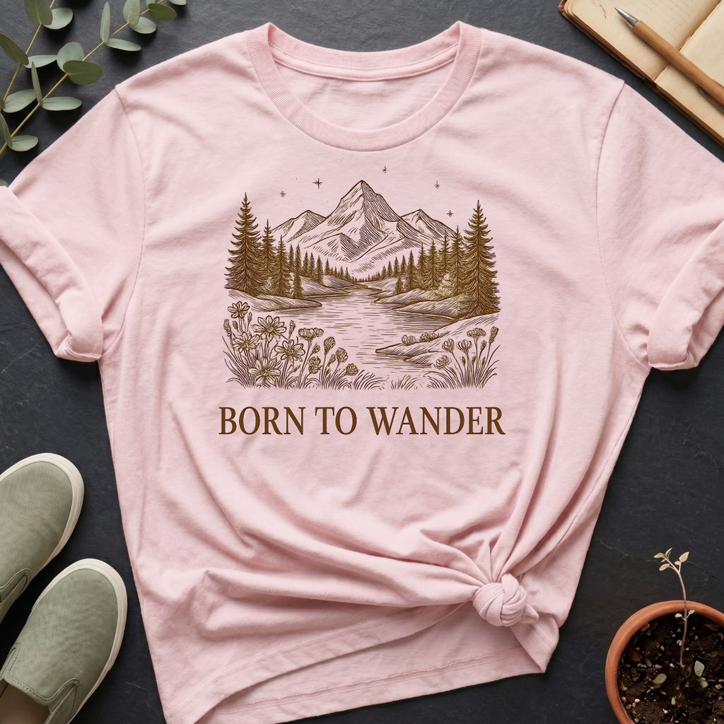 Born To Wander Organic T-Shirt
