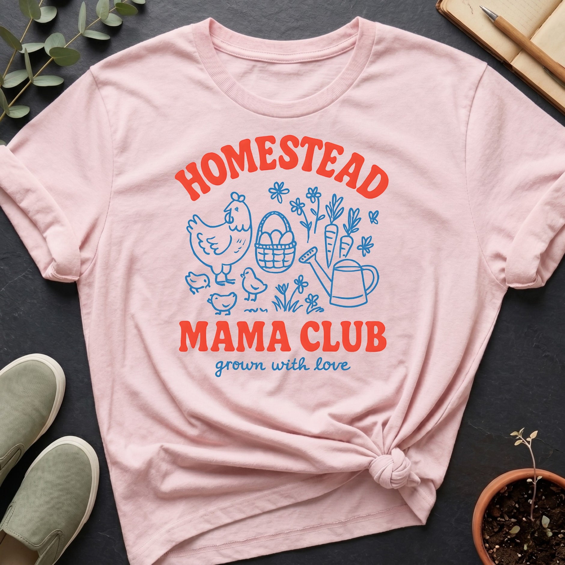 Homestead Mama Club Organic T-Shirt