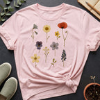 Pressed Flowers III Organic T-Shirt