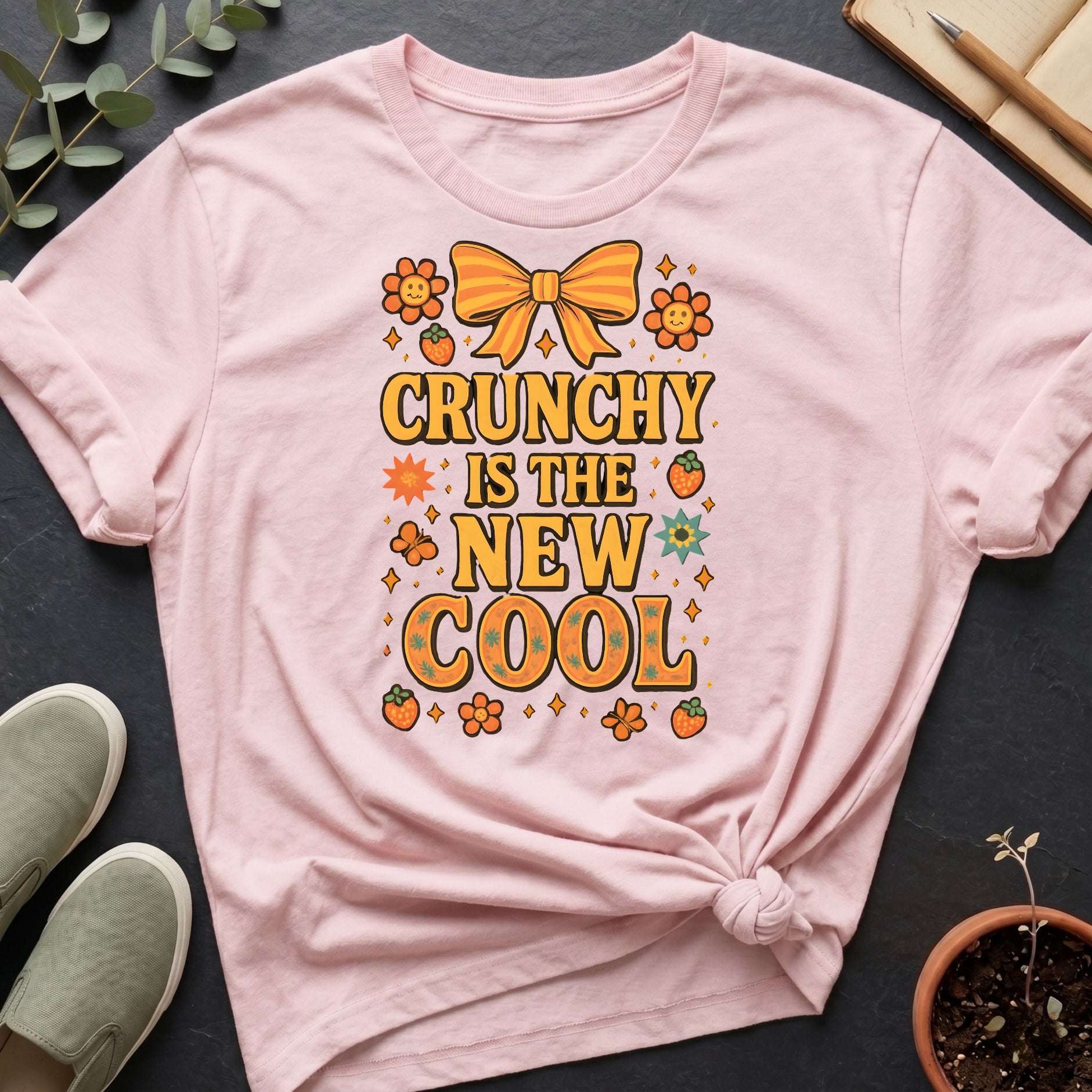 Crunchy Is The New Cool Organic T-Shirt