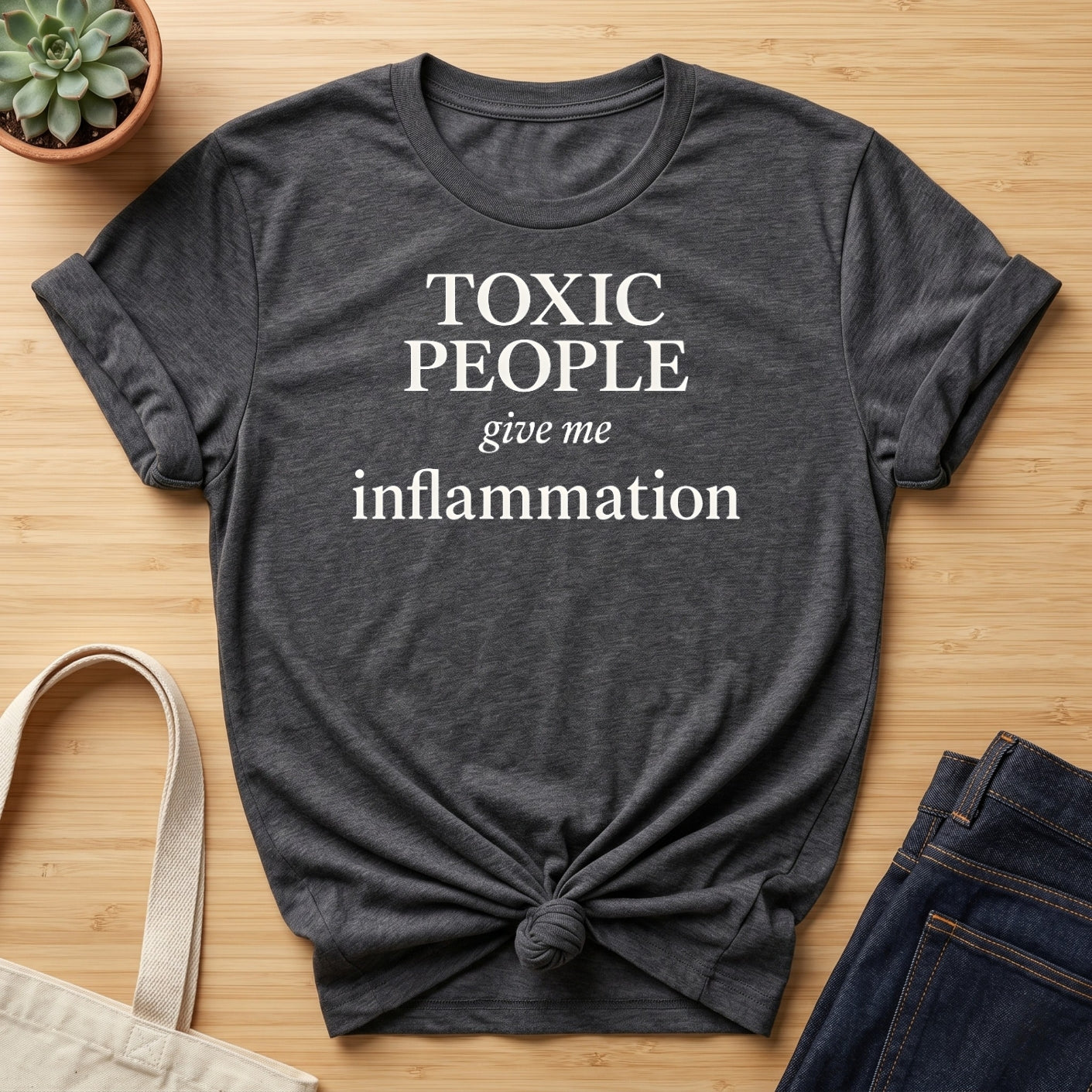 Toxic People III Organic T-Shirt