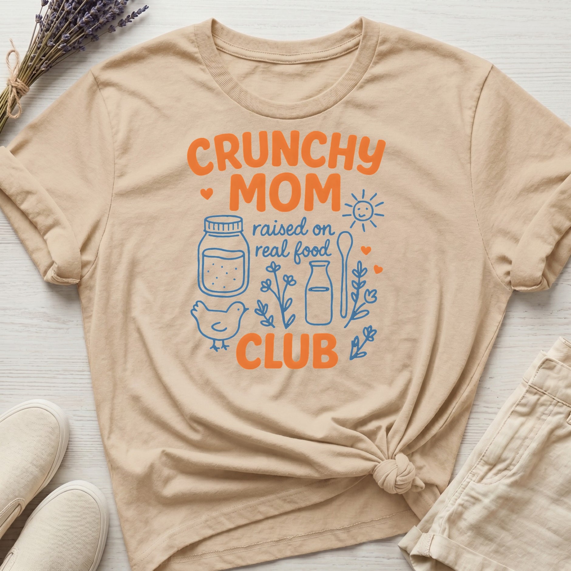 Crunchy Mom Club Organic T-Shirt