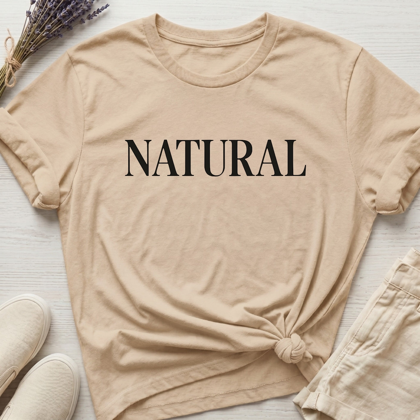 Natural Organic T-Shirt
