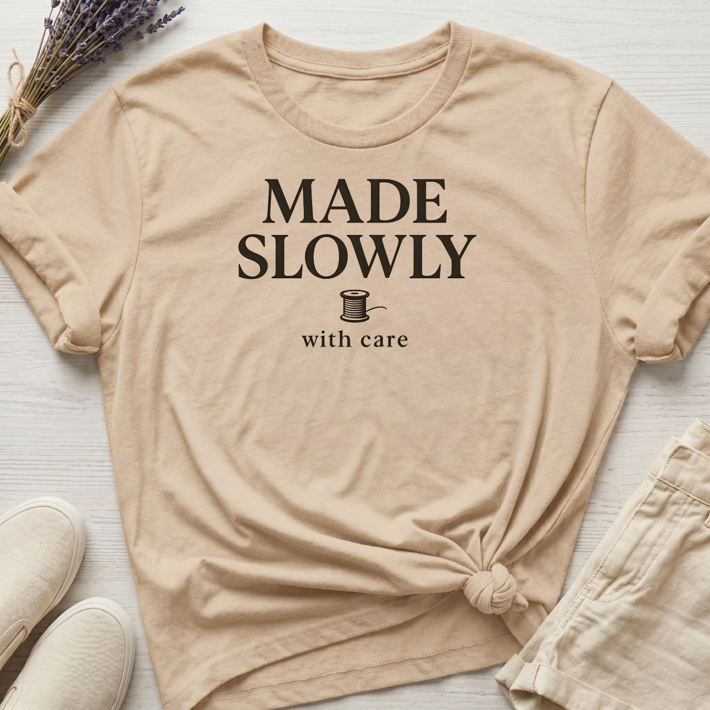 Made Slowly With Care Organic T-Shirt