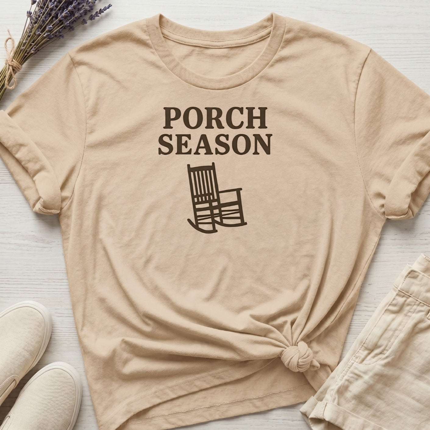 Porch Season Organic T-Shirt