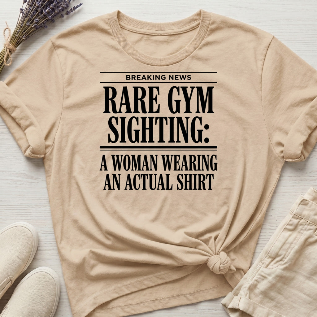Rare Gym Sighting II Organic T-Shirt