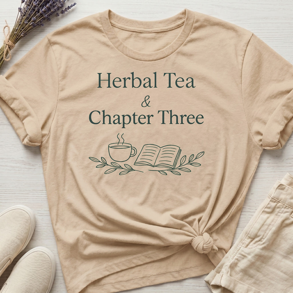 Herbal Tea & Chapter 3 Organic T-Shirt