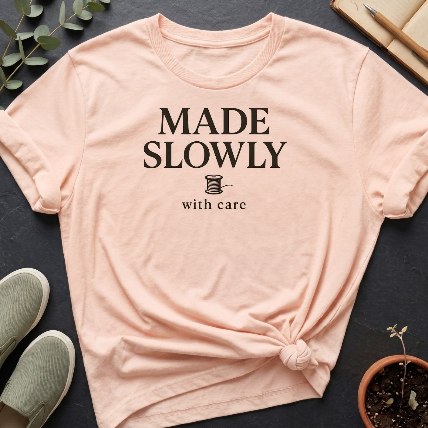 Made Slowly With Care Organic T-Shirt