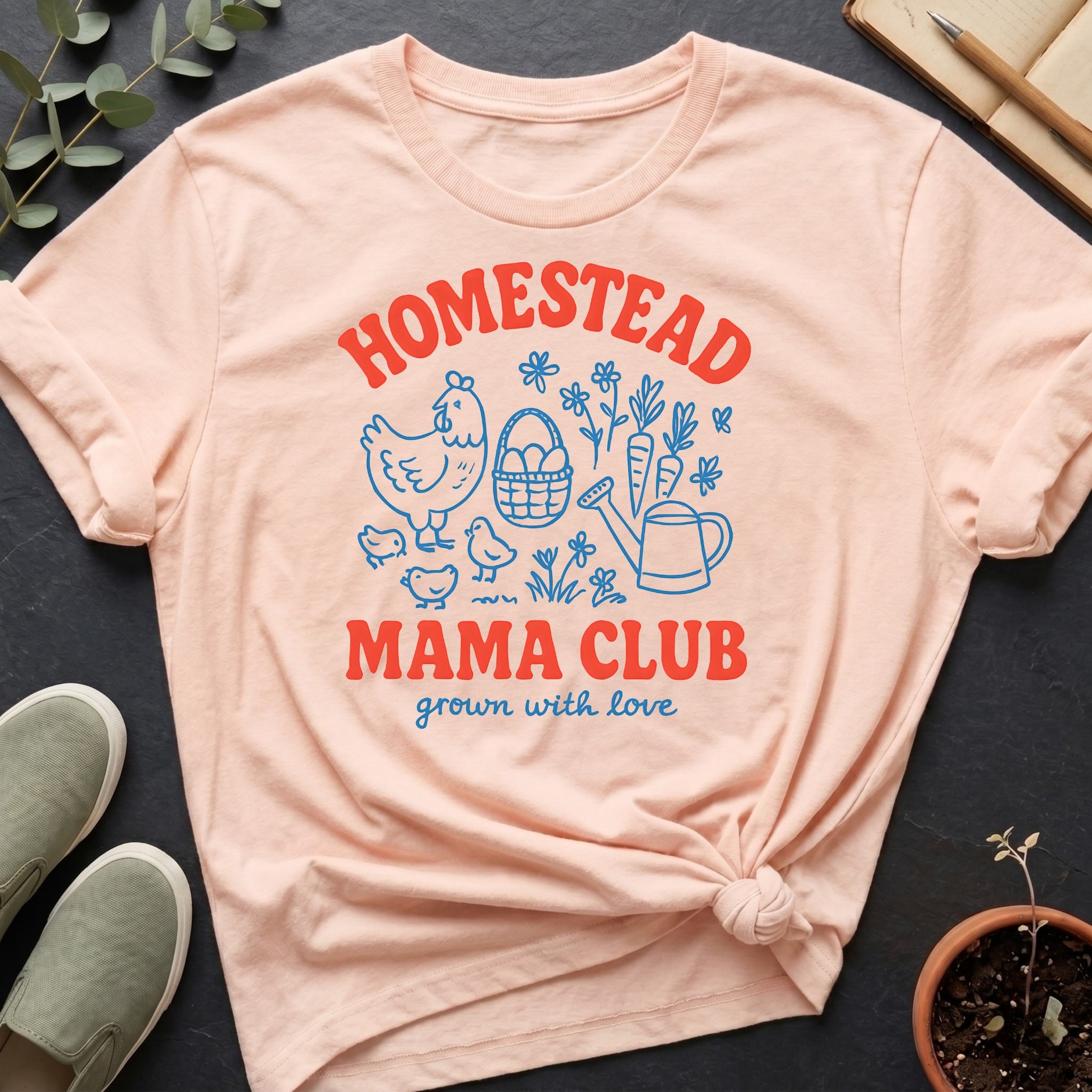 Homestead Mama Club Organic T-Shirt