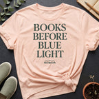Books Before Blue Light Organic T-Shirt