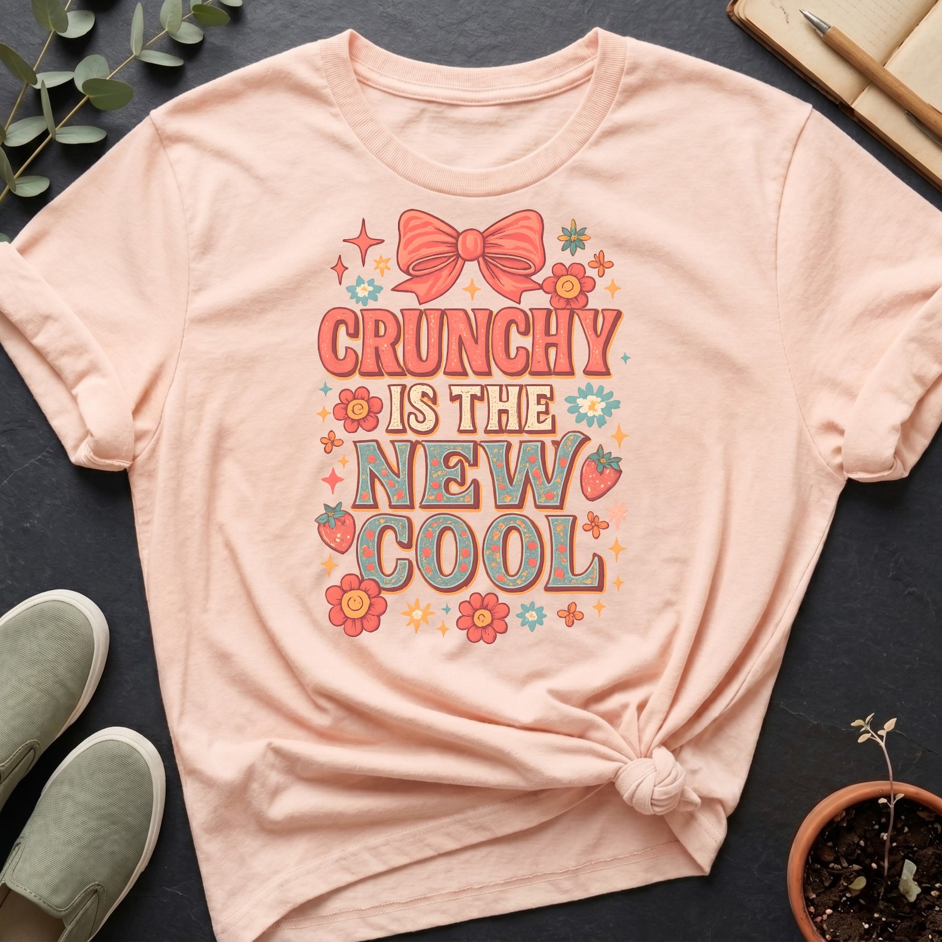 Crunchy Is The New Cool II Organic T-Shirt