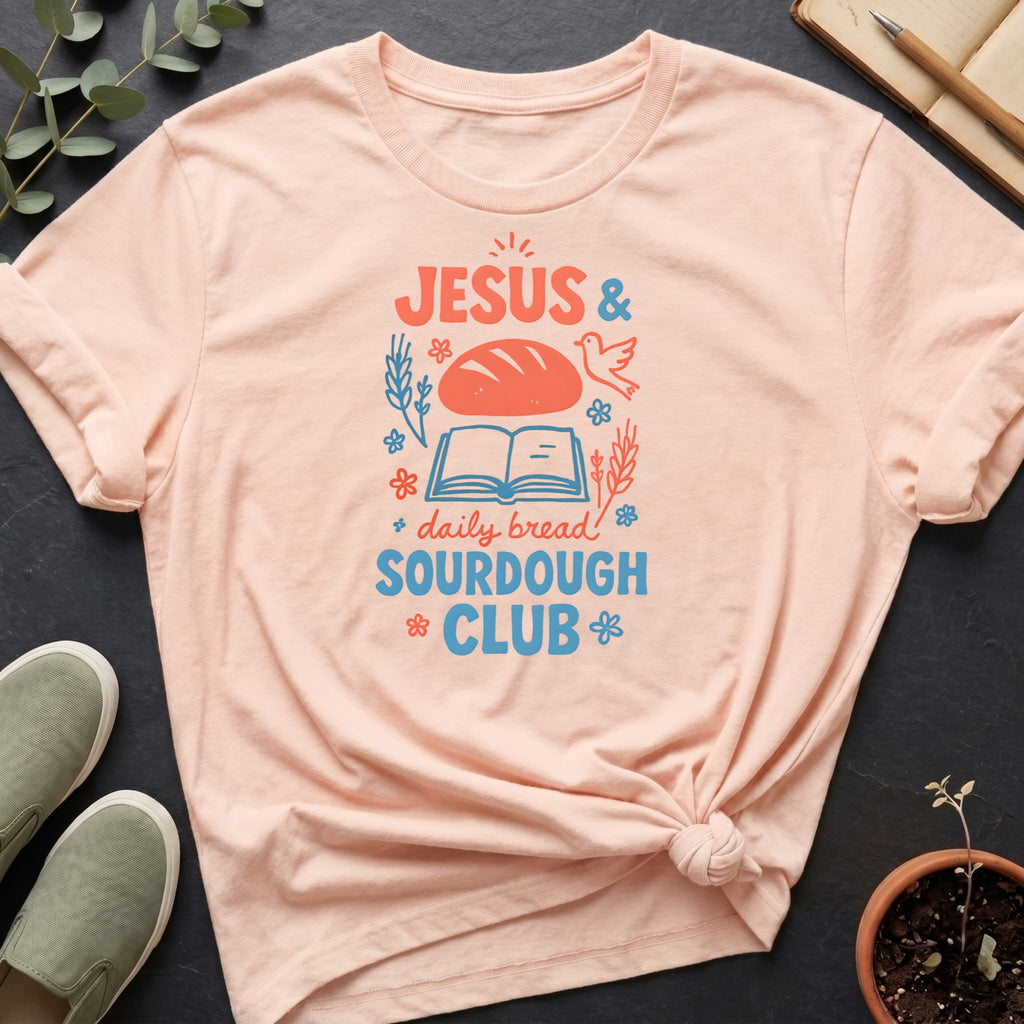 Jesus & Sourdough Club Organic T-Shirt
