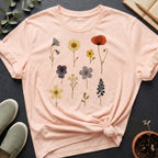 Pressed Flowers III Organic T-Shirt