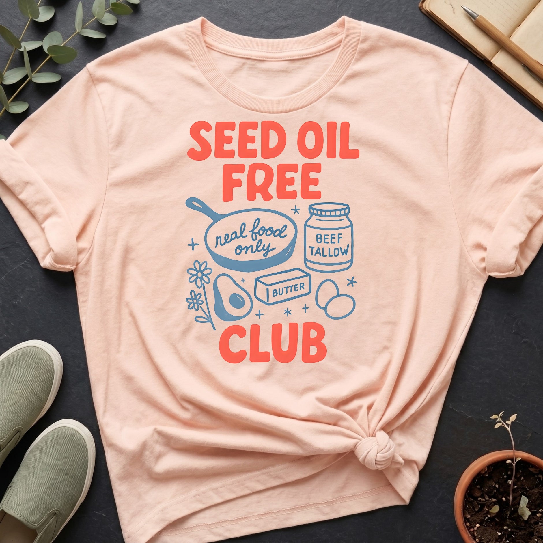 Seed Oil Free Club Organic T-Shirt