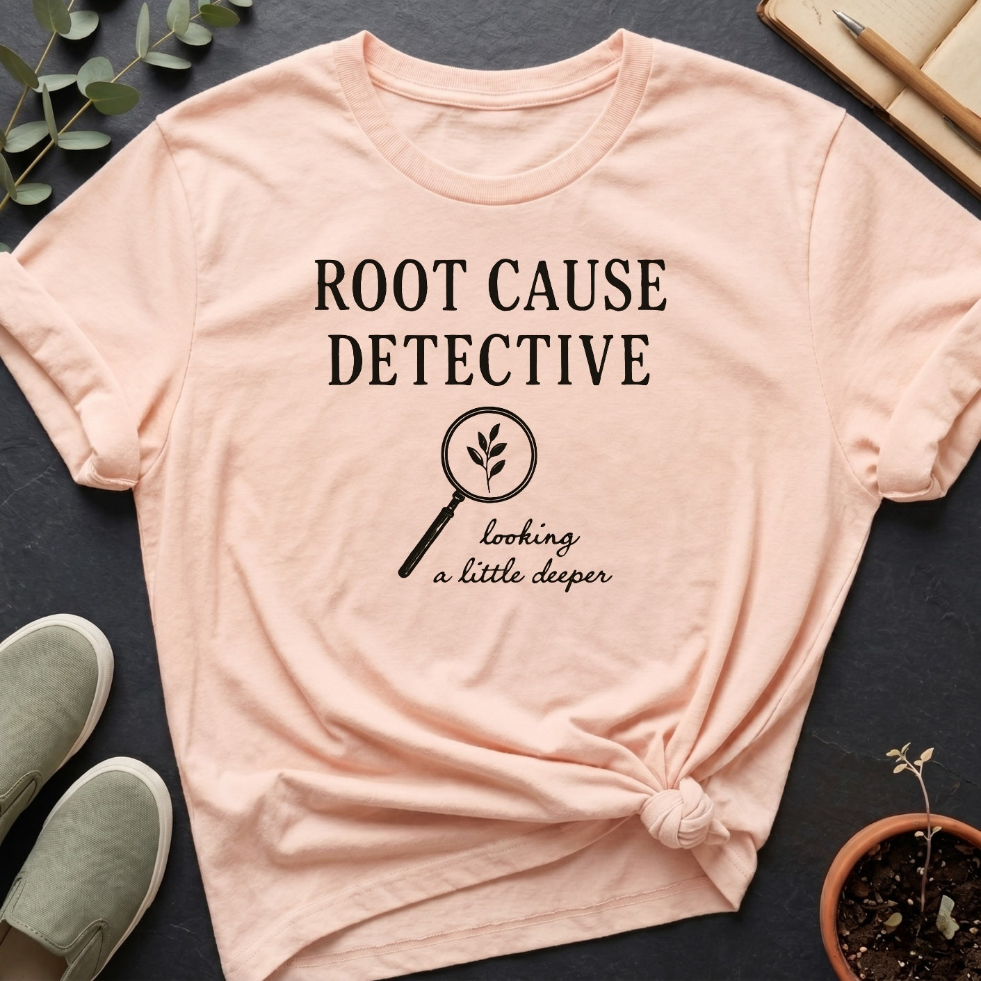 Root Cause Detective Organic T-Shirt