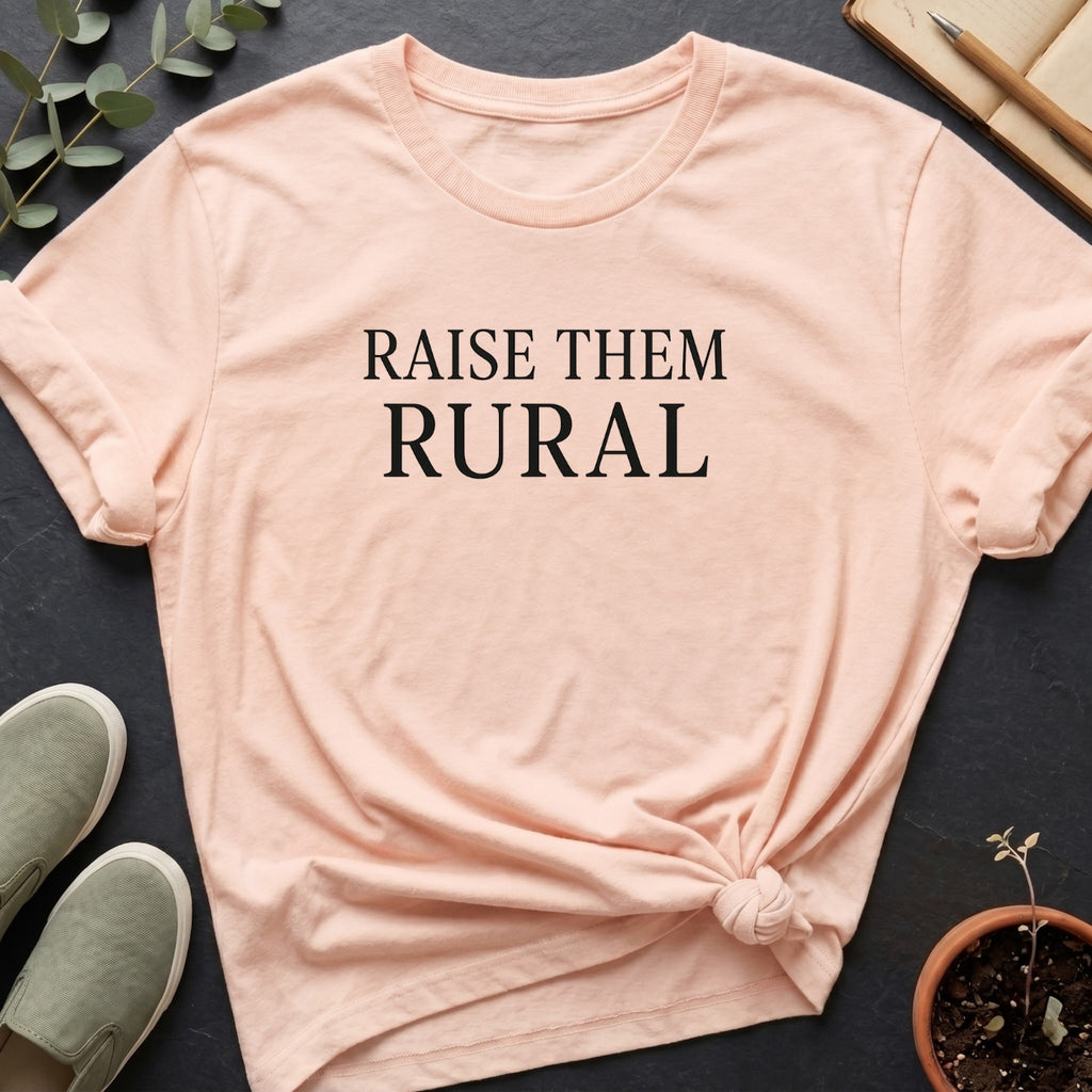 Raise Them Rural Organic T-Shirt